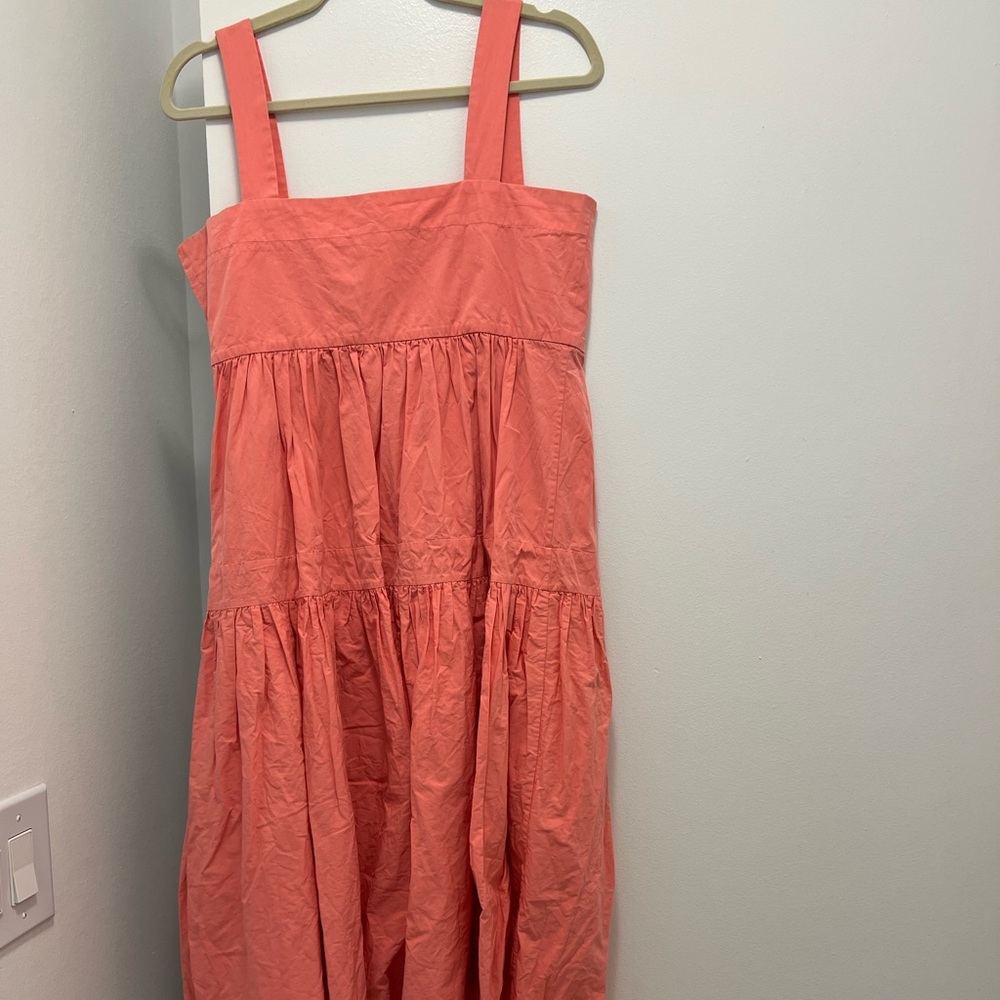Coral Three Graces London Midi Dress size M